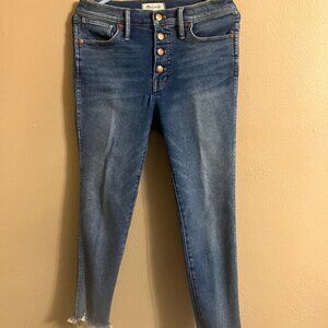 MADEWELL jeans, size 29P women's.  Button fly.